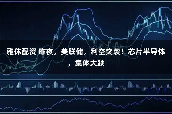 雅休配资 昨夜，美联储，利空突袭！芯片半导体，集体大跌